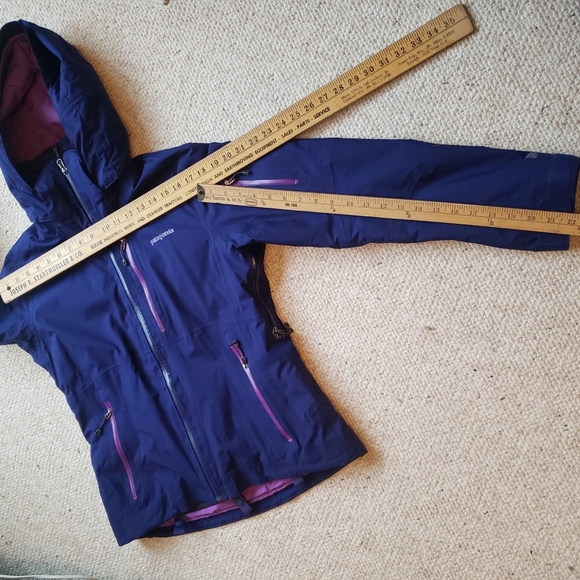 Patagonia H2No Insulated Outskirts ski jacket small purple/blue - Picture 12 of 16